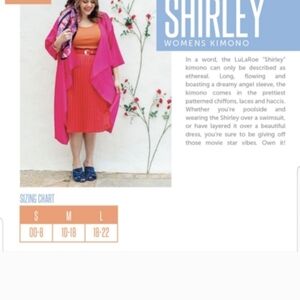 LuLaRoe Women's Shirley Kimono Tan Duster